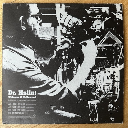 DR. HALLU Welcome 2 Halluwood (Plumphouse - Sweden original) (VG+) 2x10"