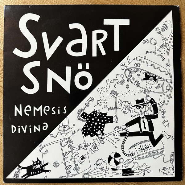 SVART SNÖ Nemesis Divina (Jesus Kudd - Sweden original) (VG+) LP