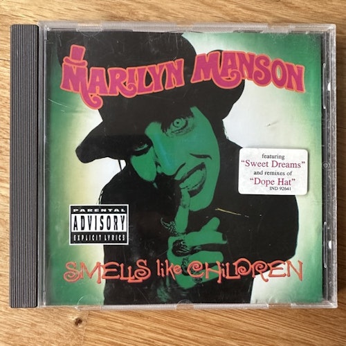 MARILYN MANSON Smells Like Children (Nothing - Europe original) (VG+) CD