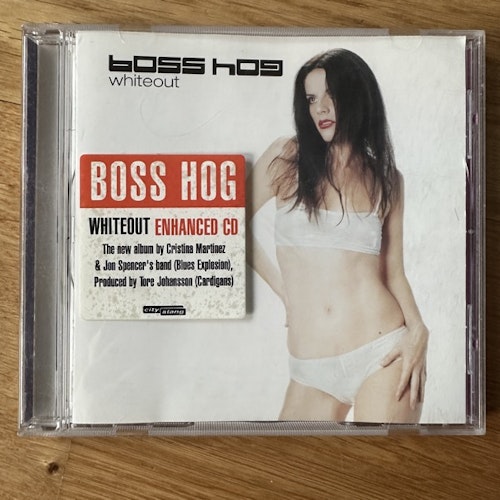 BOSS HOG Whiteout (City Slang - Europe original) (EX) CD