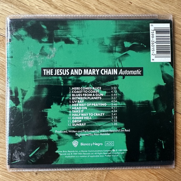 JESUS AND MARY CHAIN, the Automatic (Warner - USA original) (VG) CD