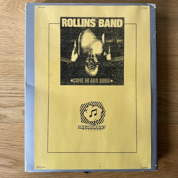 ROLLINS BAND Come In And Burn (Promo) (VG-/EX) CD+VHS BOX