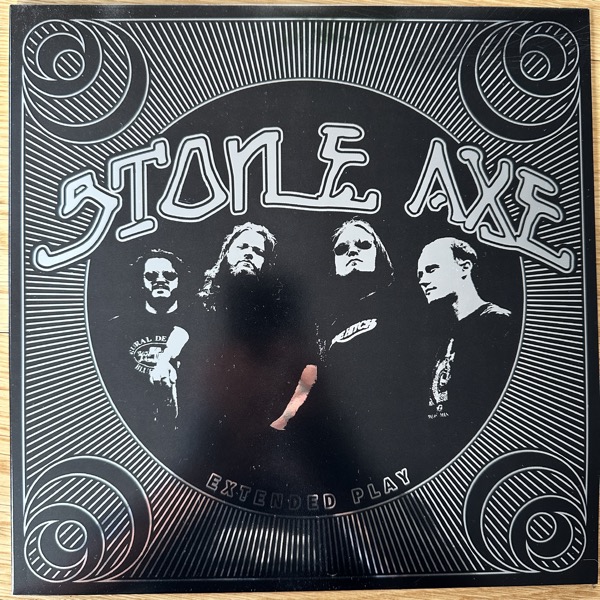 STONE AXE Extended Play (Blue vinyl) (Hydro-Phonic - USA original) (EX/NM) 10"
