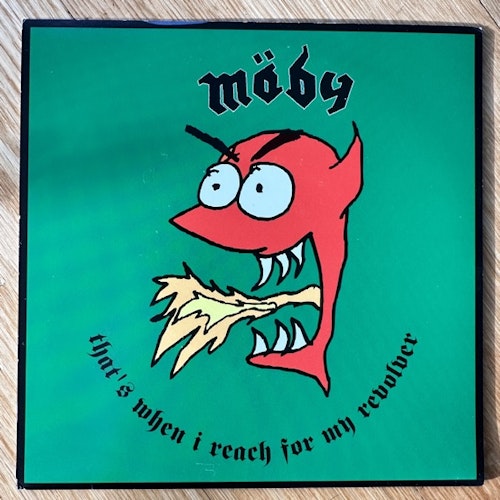 MOBY That's When I Reach For My Revolver (Sub Pop - USA original) (VG+/EX) 7"