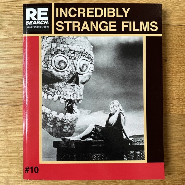 RE/SEARCH Incredibly Strange Films (Re/Search - USA 2nd edition) (EX) BOOK