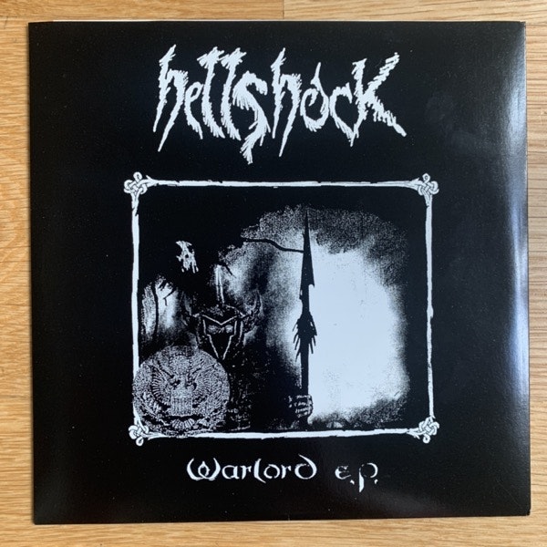 HELLSHOCK Warlord E.P. (White vinyl) (Profane Existence - USA original) (EX) 7"