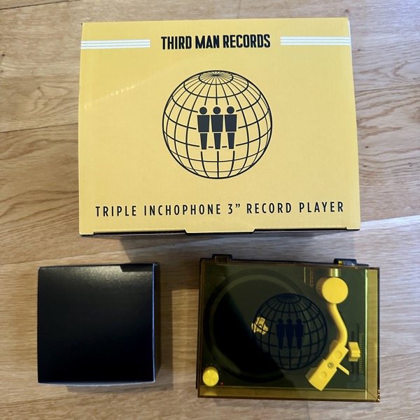 WHITE STRIPES, the 3" Records RSD 2019 Bundle (Third Man - USA original) (NM/SS) 6x3" VINYL + RECORD PLAYER