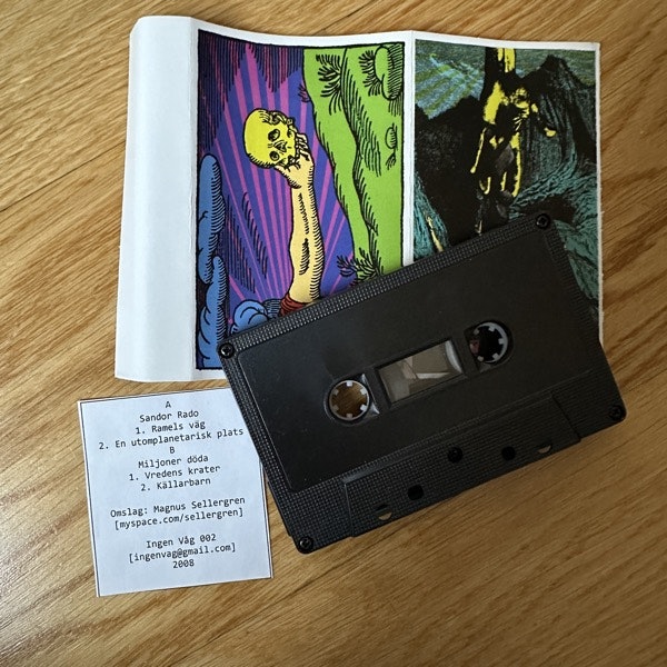 SANDOR RADO / MILJONER DÖDA Split (Ingen Våg - Sweden original) (NM) TAPE