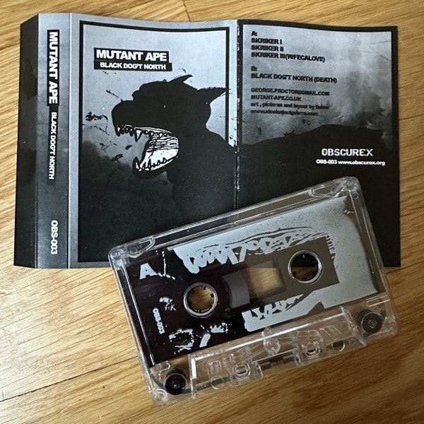 MUTANT APE Black Dog'T North (Obscurex - Finland original) (EX) TAPE