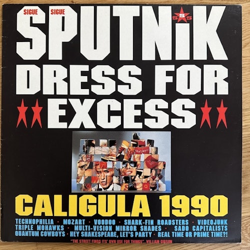 SIGUE SIGUE SPUTNIK Dress For Excess (Parlophone - Europe original) (VG+) LP