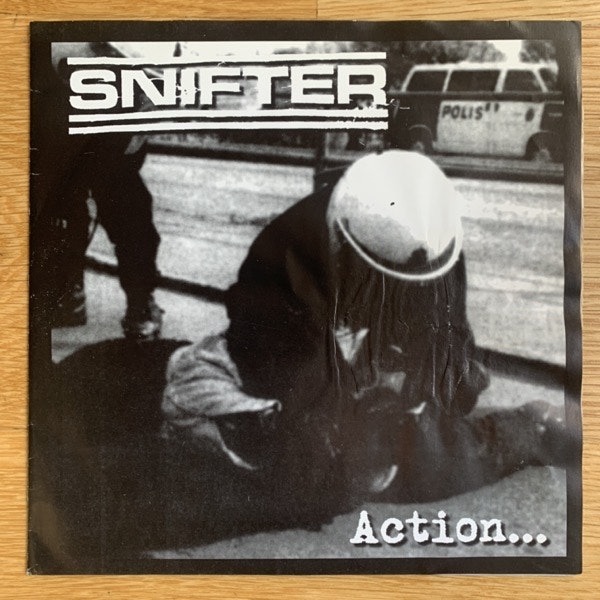 SNIFTER Action... ...Reaction! (Putrid Filth Conspiracy - Sweden 2nd press) (VG-/VG+) 7"