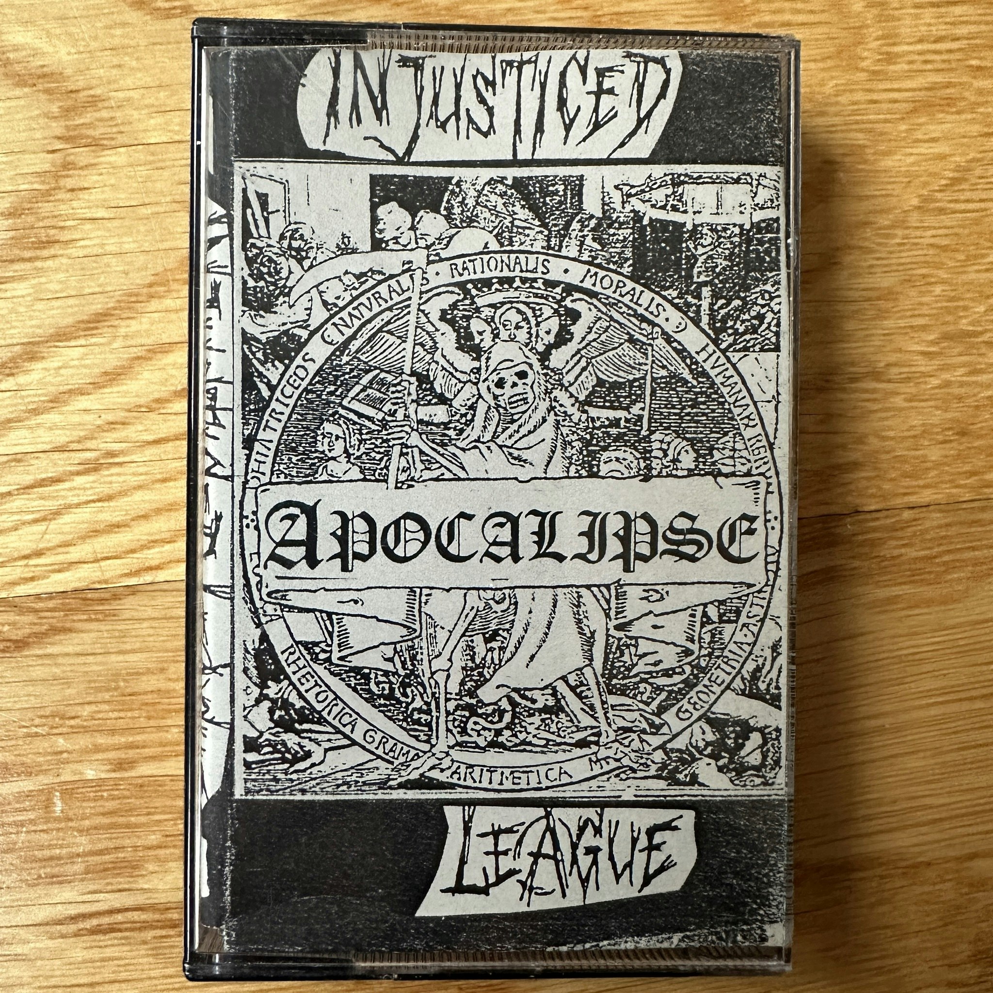 INJUSTICED LEAGUE Apocalypse (Self released - Portugal original) (VG+) TAPE