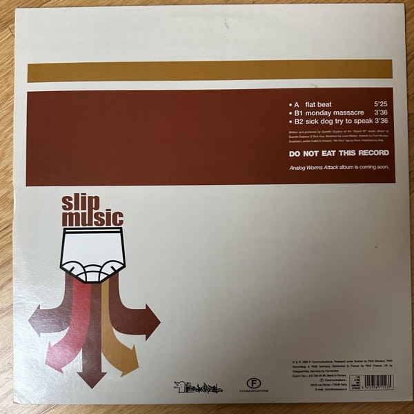 MR. OIZO Flat Beat (F Communications - Europe original) (VG+) 12"