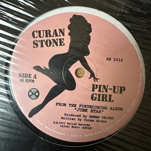 CURAN STONE Pin-Up Girl (Relief - USA original) (VG+) 12"