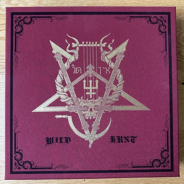 WATAIN The Wild Hunt (Signed. Red vinyl) (Century Media - Germany original) (NM/EX) 2LP+2x7"+CD BOX