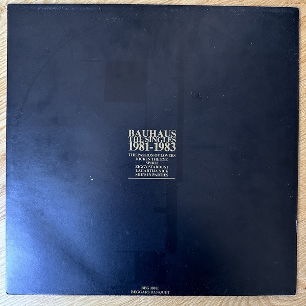 BAUHAUS The Singles 1981-1983 (Beggars Banquet - UK original) (VG+) MLP
