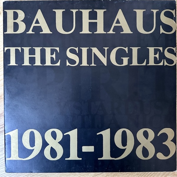 BAUHAUS The Singles 1981-1983 (Beggars Banquet - UK original) (VG+) MLP