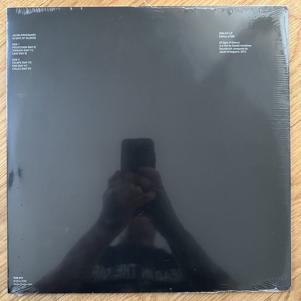 JACOB KIRKEGAARD 40 Days Of Silence (Von - Italy original) (SS) LP