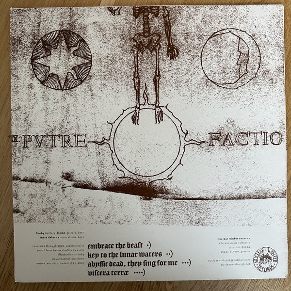 DROWNED Viscera Terræ (Nuclear Winter - Greece original) (EX) 12" EP