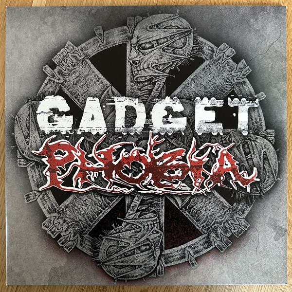 GADGET / PHOBIA Split (Power It Up – Germany original) (NM) LP