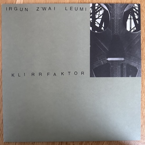 IRGUN Z'WAI LEUMI Klirrfaktor (Verlautbarung – Germany original) (NM/EX) LP