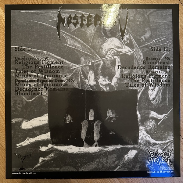 NOSFERATU In Remembrance (Grey vinyl) (To the Death - Sweden original) (NM) LP