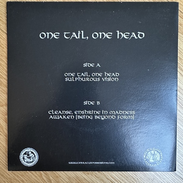 ONE TAIL, ONE HEAD One Tail, One Head (Terratur Possessions – Norway original) (EX) 7"
