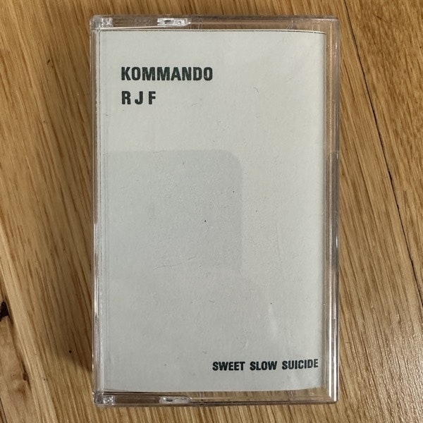 KOMMANDO RJF Sweet Slow Suicide (Styggelse - Sweden original) (NM) TAPE