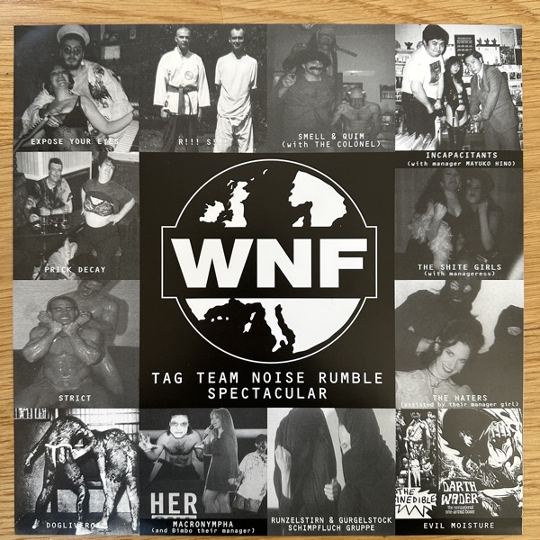 VARIOUS WNF: Tag Team Noise Rumble Spectacular (Red vinyl) (Stinky Horse Fuck - UK original) (EX) LP