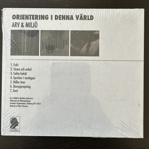 ARV & MILJÖ Orientering I Denna Värld (Ljud & Bild - Sweden original) (SS) CD