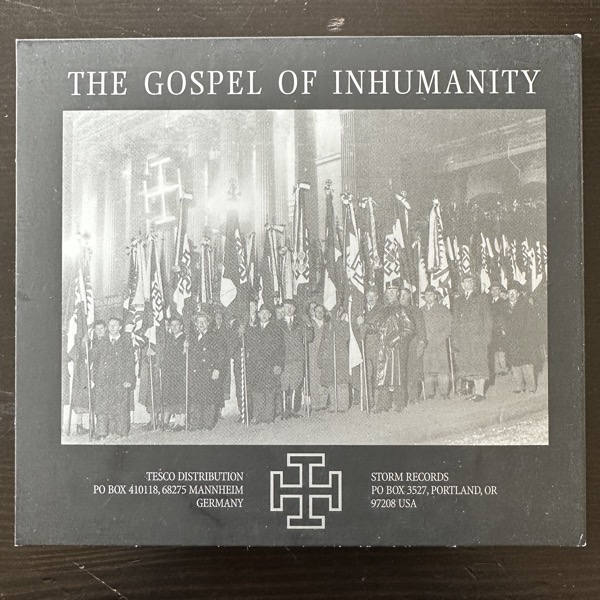 BLOOD AXIS The Gospel Of Inhumanity (Storm - Europe reissue) (EX) CD