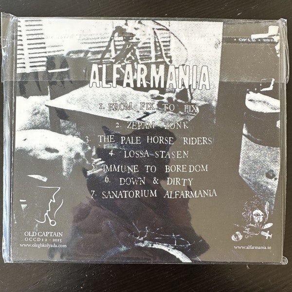 ALFARMANIA From Fix To Fix (Old Captain - Ukraine reissue) (NM) CD
