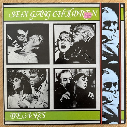 SEX GANG CHILDREN Beasts (Dojo - UK original) (VG) LP