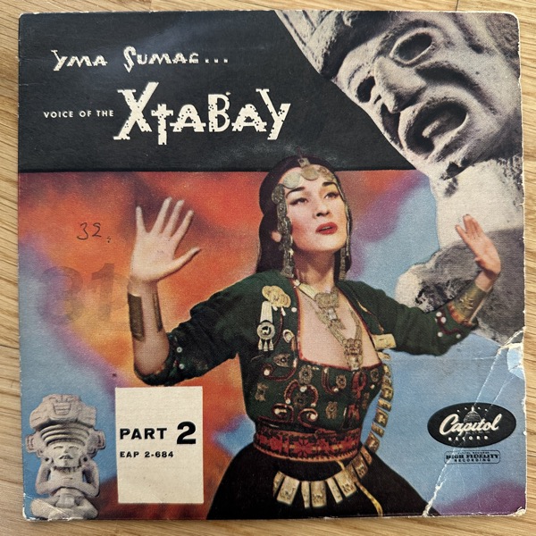 YMA SUMAC Voice Of The Xtabay - Part 2 (Capitol - Norway original) (G/VG) 7"