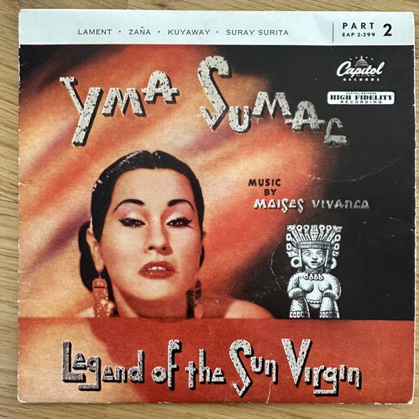 YMA SUMAC Legend Of The Sun Virgin (Part 2) (Capitol - Denmark original) (VG) 7"