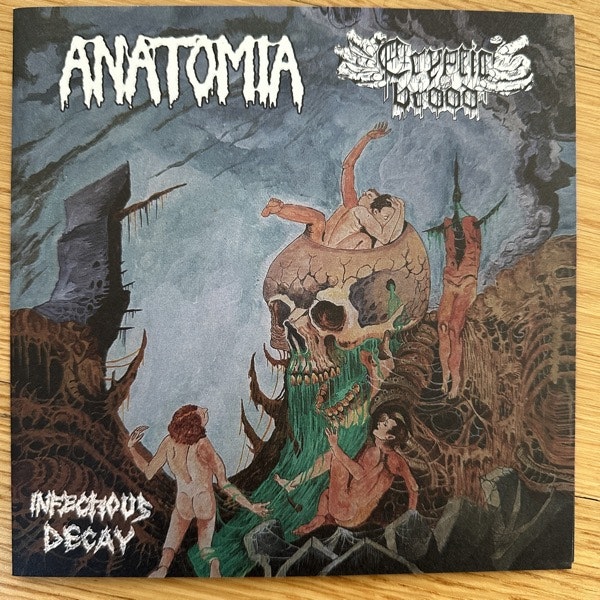 ANATOMIA / CRYPTIC BROOD Split (Lycanthropic Chants – Germany original) (NM/EX) 7"