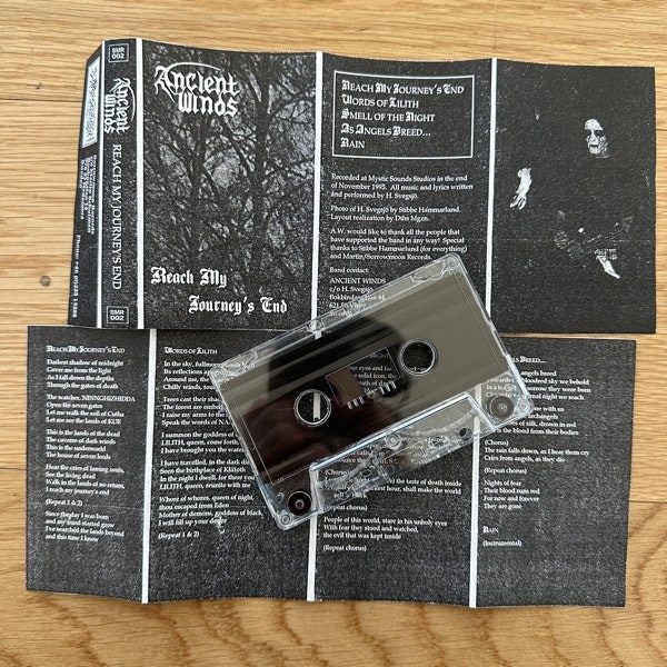 ANCIENT WINDS Reach My Journey's End (Sorrowmoon - Sweden reissue) (NM) TAPE