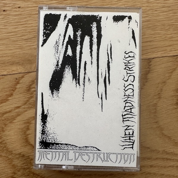 MENTAL DESTRUCTION When Madness Strikes (Metal Cross - Sweden original) (EX) TAPE