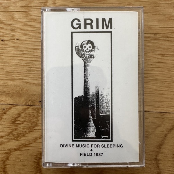 GRIM Divine Music For Sleeping + Field 1987 (Lust Vessel - Japan original) (NM) TAPE+ZINE