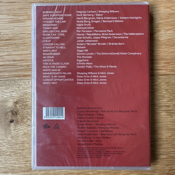 VARIOUS Roots Rock Rebel - A Tribute To Joe Strummer (Wild Kingdom - Sweden original) (SS) DVD