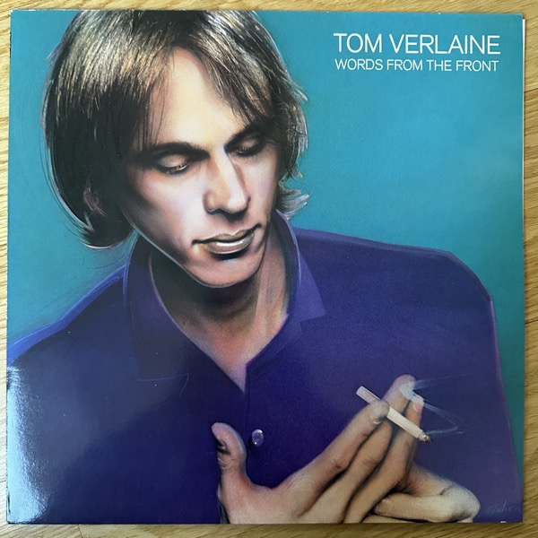 TOM VERLAINE Words From The Front (Virgin - UK 1986 reissue) (EX/VG+) LP