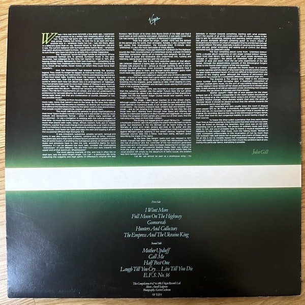 CAN InCANdescence (Virgin - UK original) (VG+) LP