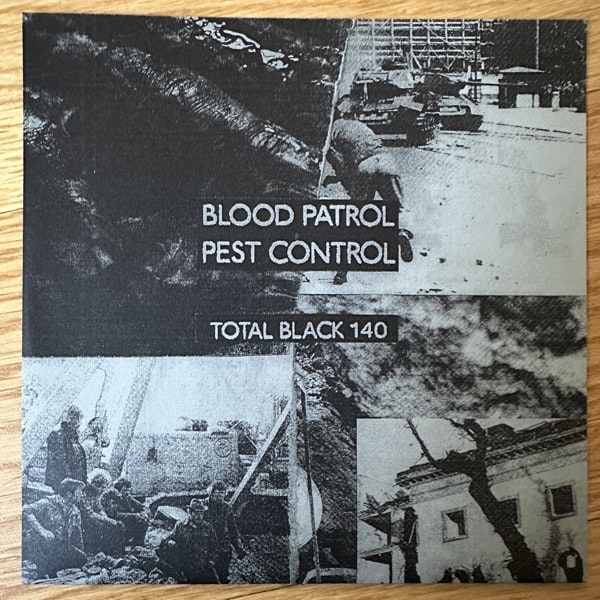 GRAUSTICH Blood Patrol (Grey sleeve) (Total Black - Germany original) (NM/EX) LATHE CUT 7"