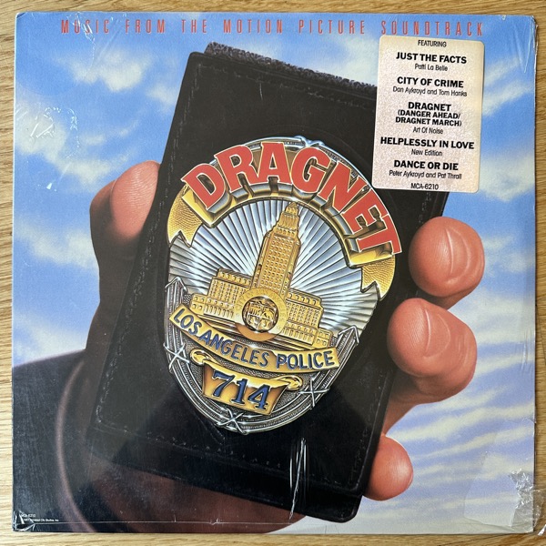SOUNDTRACK Dragnet (MCA - USA original) (SS) LP