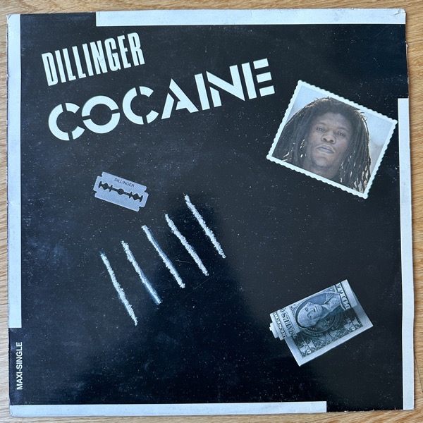 DILLINGER Cocaine (White vinyl) (Champagne - UK original) (VG+) 12"