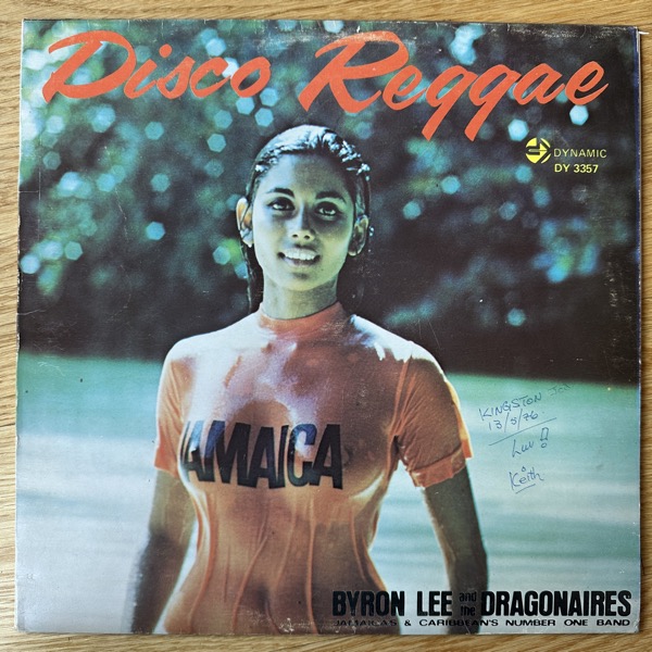 BYRON LEE AND THE DRAGONAIRES Disco Reggae (Dynamic Sounds – Jamaica original) (VG/VG+) LP