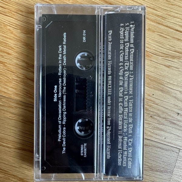 NECROCURSE Grip Of The Dead (Death Invocation - Sweden original) (SS) TAPE