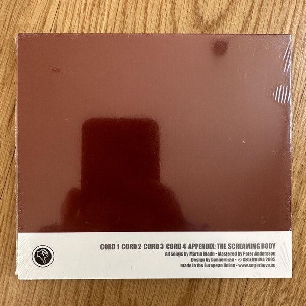 MARTIN BLADH Umbilical Cords (Segerhuva - Sweden original) (SS) CD