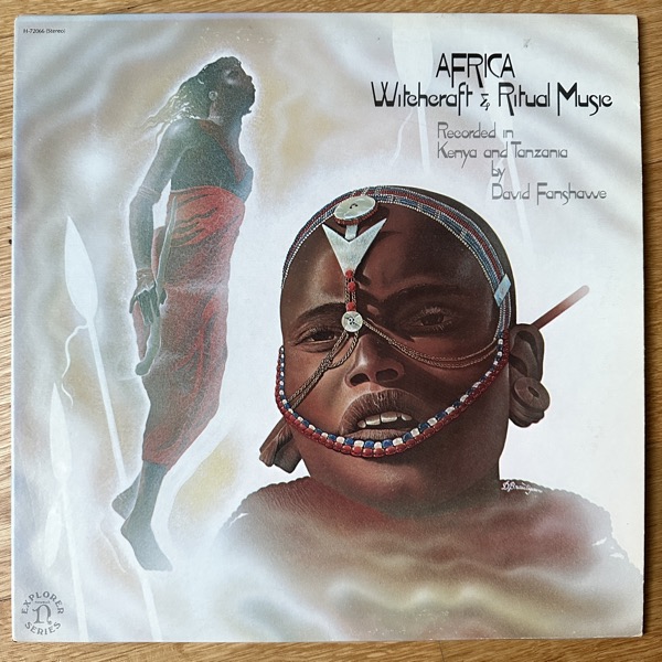 VARIOUS Africa - Witchcraft & Ritual Music (Nonesuch - USA original) (VG+) LP