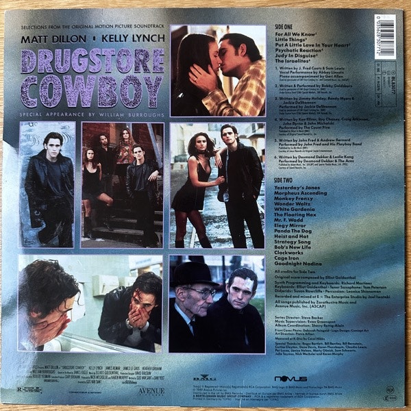 SOUNDTRACK Drugstore Cowboy (Novus - Europe original) (VG+/VG) LP